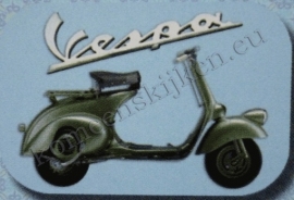 blikken mintdoosje vespa lichtblauw