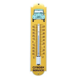 emaille thermometer citroen 2CV / eend