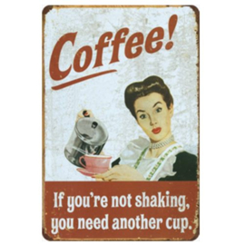 koelkastmagneet Coffee!