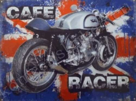 wandplaat cafe racer 30-40 cm