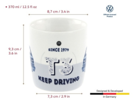 Volkswagen mok T3 keep driving 370 ml