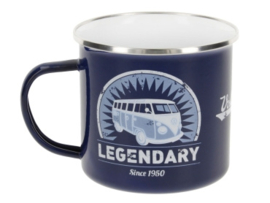 emaille mok T1 Bulli Bus legendary 500 ml