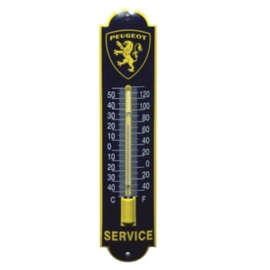 emaille thermometer peugeot