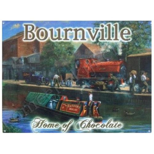 metalen wandplaat bournville 30-40 cm