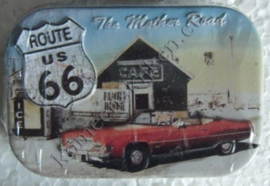 blikken pepermuntdoosje route 66 the mother road