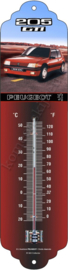 Metalen thermometer peugeot 205 GTI
