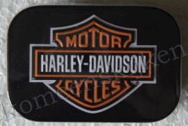 blikken pepermuntdoosje harley davidson