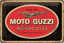 blikken muurbord Moto Guzzi motorcycles 20-30 cm