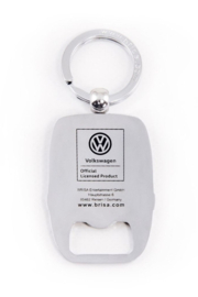 VW T3 Bulli Bus sleutelhanger flessenopener blauw