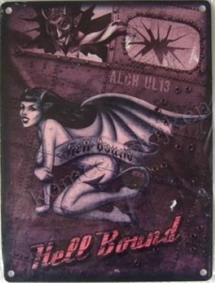vlak bord hell bound 15-20 cm
