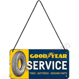Hanging Sign good year service 10x20 cm NA28022