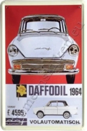 blikken reclamebord daffodil 20-30 cm