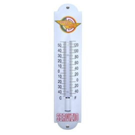 emaille thermometer ducati wit
