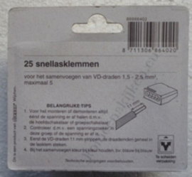 25 lasklemmen Metz 5-voudig transparant