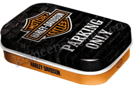 mint box harley davidson parking