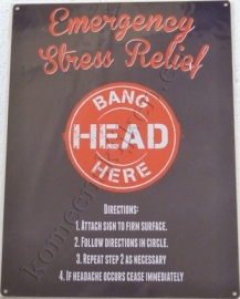 wandbord emergency stress relief 30-40 cm