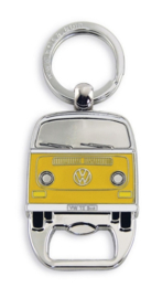 VW T2 Bus Sleutelhanger flessenopener oranje