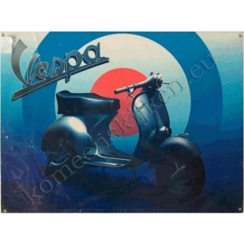 blikken bord vespa mods 30-40 cm