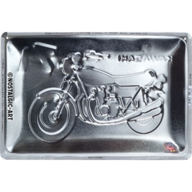 metalen reclamebord kawasaki Z1 900 20-30 cm