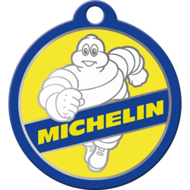 Key chain round Michelin  vintage