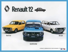 koelkastmagneet Renault 12