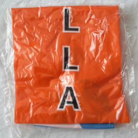 opblaasbare oranje honkbal knuppel