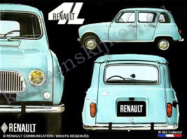 fridgemagnet Renault 4 L