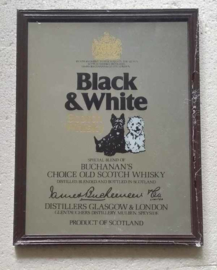 Black & White barspiegel