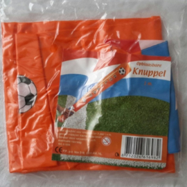 opblaasbare oranje honkbal knuppel