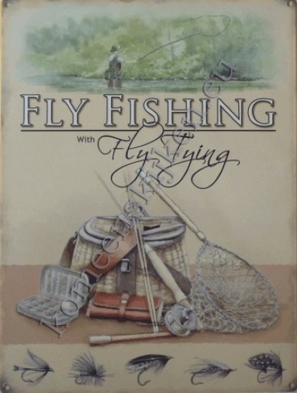 koelkast magneet fly fishing