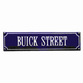 emaille straatnaambord buick street