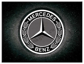 koelkastmagneet Mercedes Benz logo