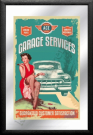 spiegel garage services / pin up