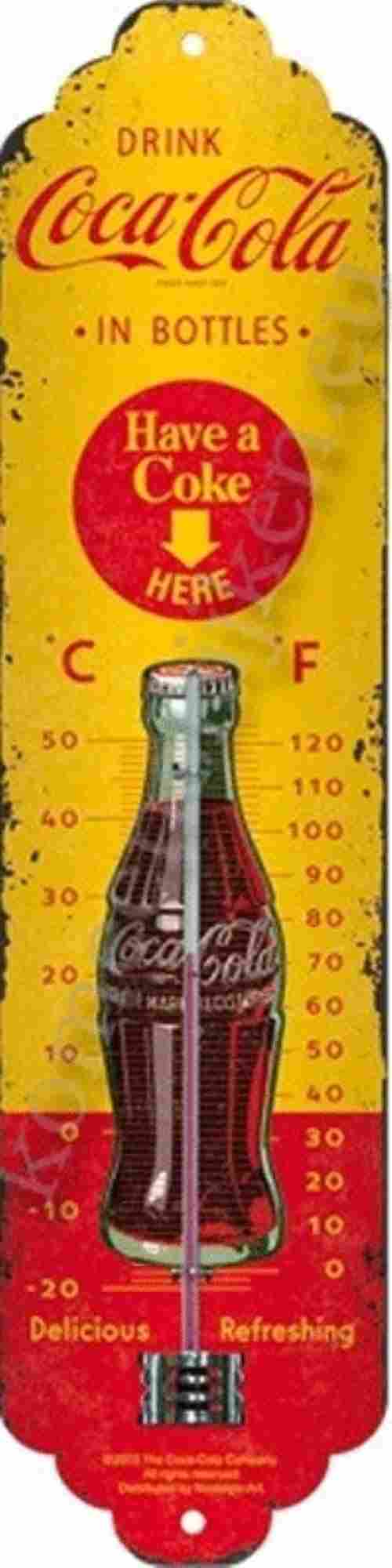 blikken thermometer have a coke here