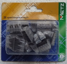 25 lasklemmen Metz 5-voudig transparant