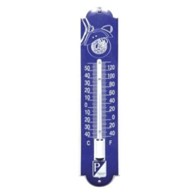 emaille thermometer voorzijde vespa / piaggio