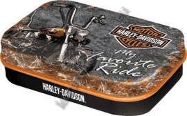 blikken mint box Harley davidson favourite ride