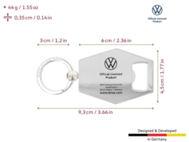 Sleutelhanger VW GTI flessenopener zwart