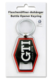 Sleutelhanger VW GTI flessenopener zwart