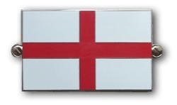 metalen vlag Engeland / st george