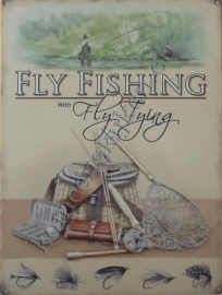 wandplaat fly fishing 30-40 cm