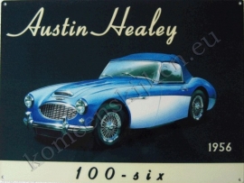 metalen wandplaat Austin Healey 100  30-40 cm