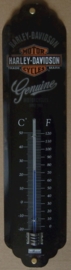 metalen thermometer harley davidson genuine
