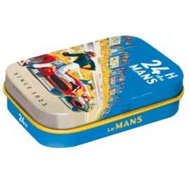 Mint Box 24h Le Mans Racing poster blue