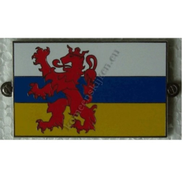 metalen vlag provincie Limburg