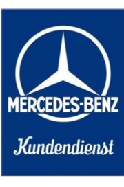 koelkastmagneet mercedes-benz kundendienst
