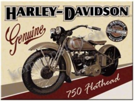 fridge magnet harley davidson 750 flathead