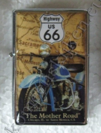 benzine aansteker route 66