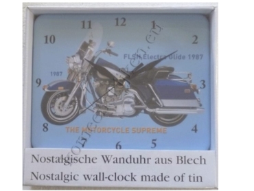 metalen klok hd electra glide