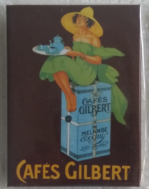 koelkastmagneet Cafes Gilbert